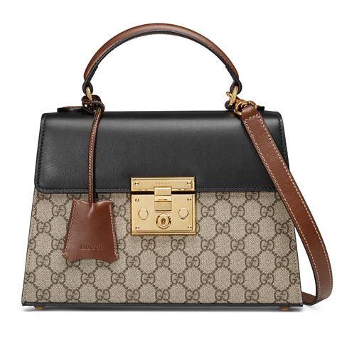 gucci padlock top handle|Gucci padlock small shoulder bag.